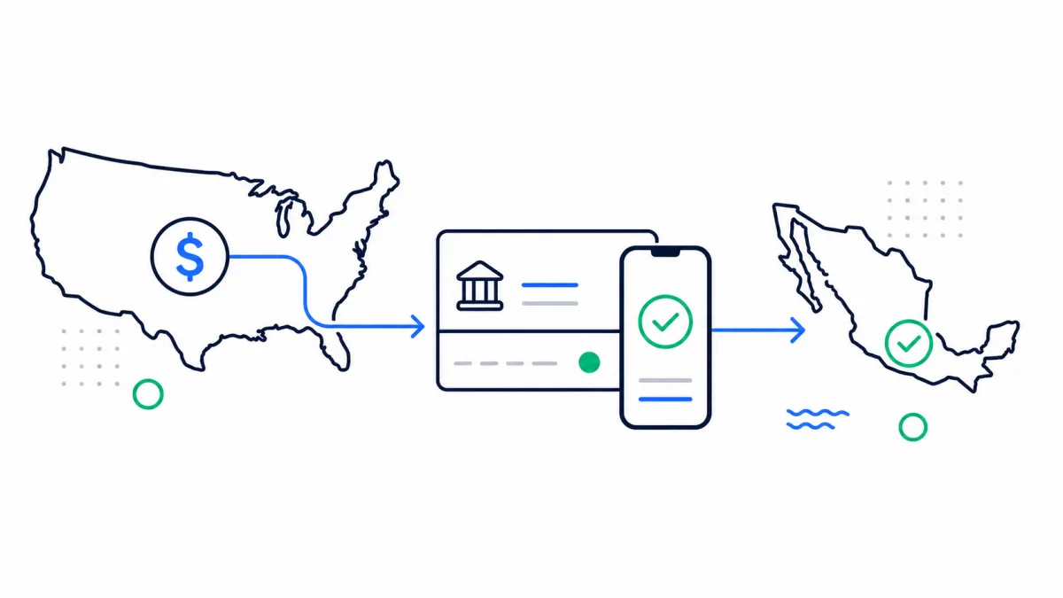 Cómo recibir dinero de Estados Unidos en México sin perder de más