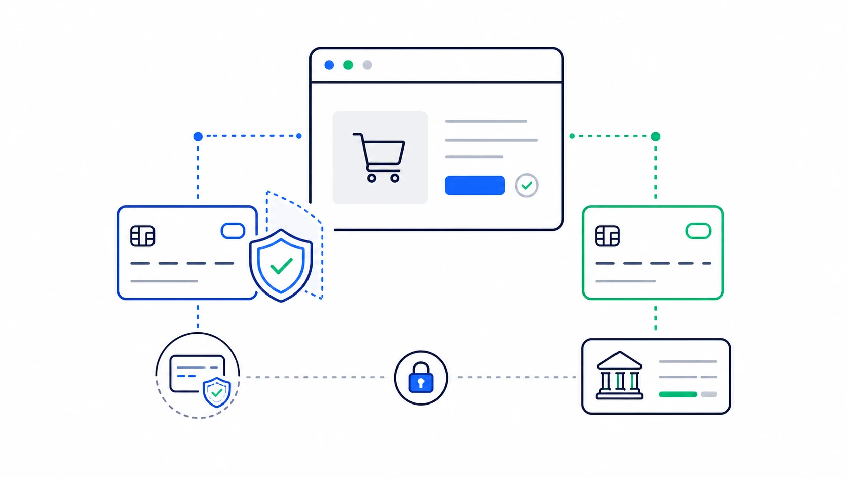 ¿Crédito o débito para comprar en línea?